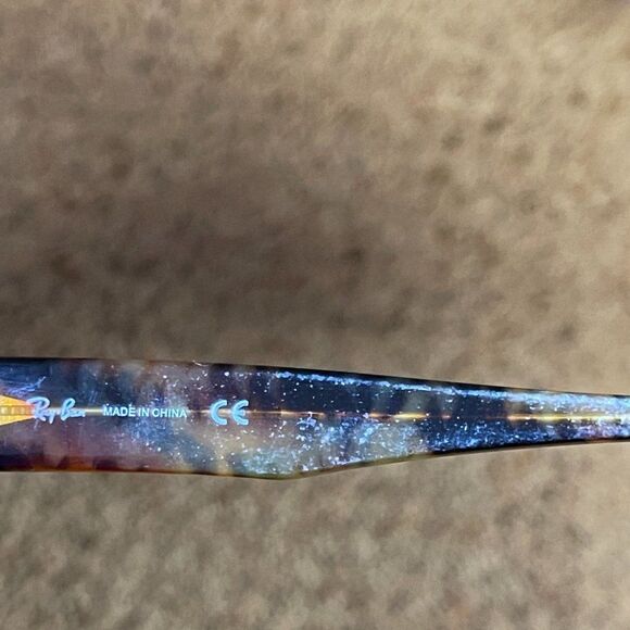 RAY-BAN tortoise brown rectangular cat eye frames RX eyeglasses RB 5122 2291 - Picture 15 of 16